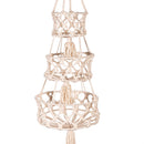 Macrame Hanging Nouveau Plant Cover for Large Planter