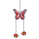 Metal Hanging Hummingbird & Butterfly Hummingbird Feeder