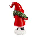 12"H LED Battery Operated Gnome in the Snow with Colored Lights