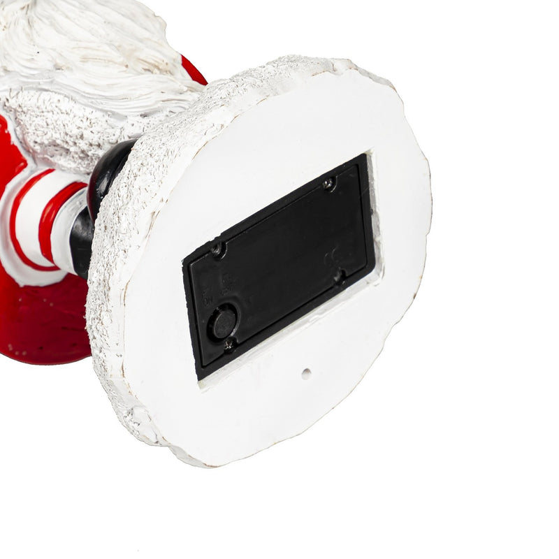 12"H LED Battery Operated Gnome in the Snow with Colored Lights