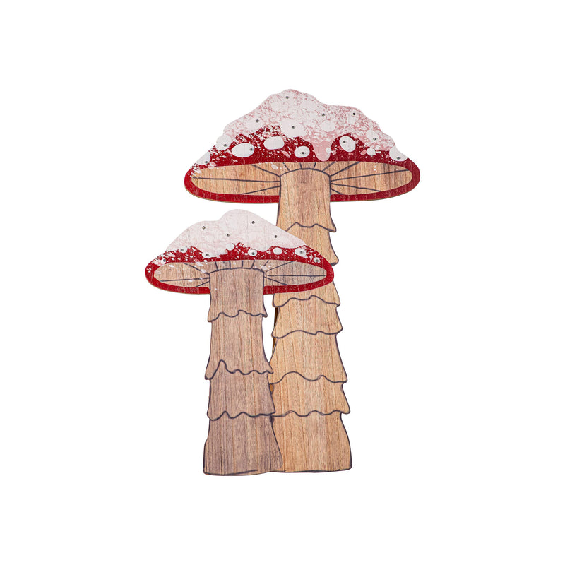 LED Mushroom Porch Leaner,2la2617