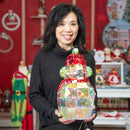 LED Snowman Statue, Beanie,2la2642