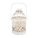 Birdhouse Lantern with LED Candle