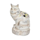 Fall Animal Solar Statue, 9"H