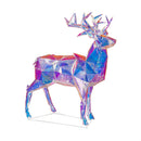 Season to Sparkle Garden Statue, LED PVC Statue, Iridescent Deer, 28"H