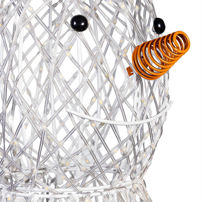 Season to Sparkle Garden Statue, Acrylic LED Statue, Snowman 40"H