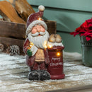 Woodland Storybook Garden Statue, MGO LED Statue, Letters to Santa, 17"H