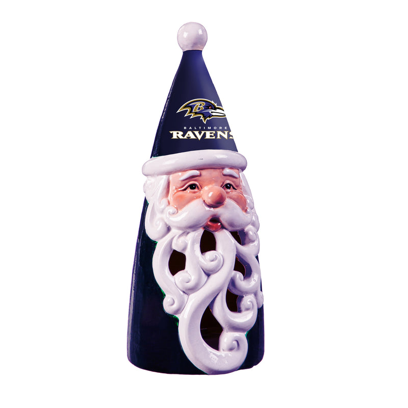 Baltimore Ravens Santa LED Statuary, 8"