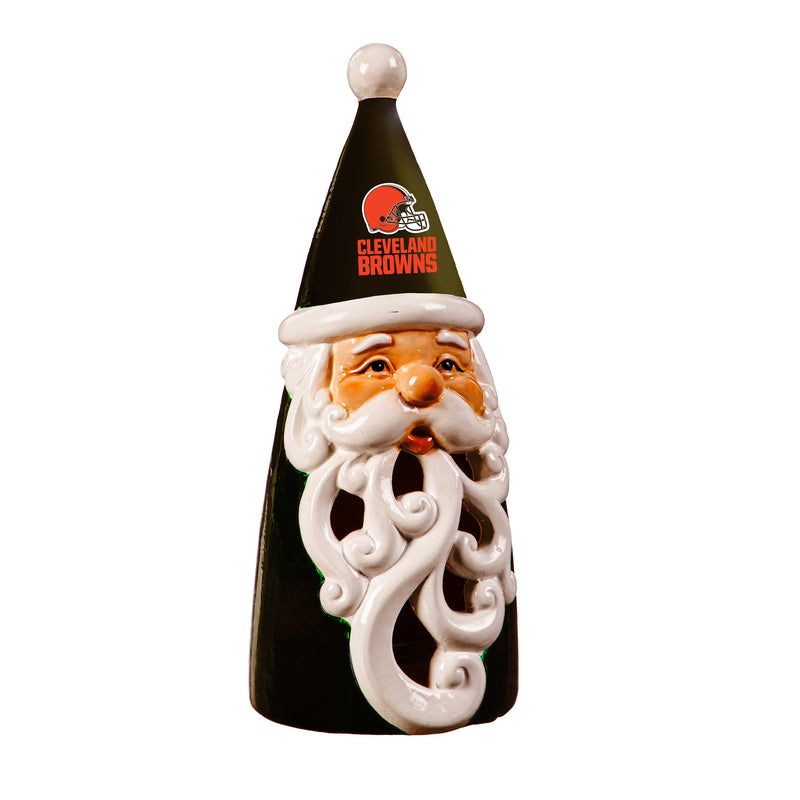 Cleveland Browns Santa LED Statuary, 8"