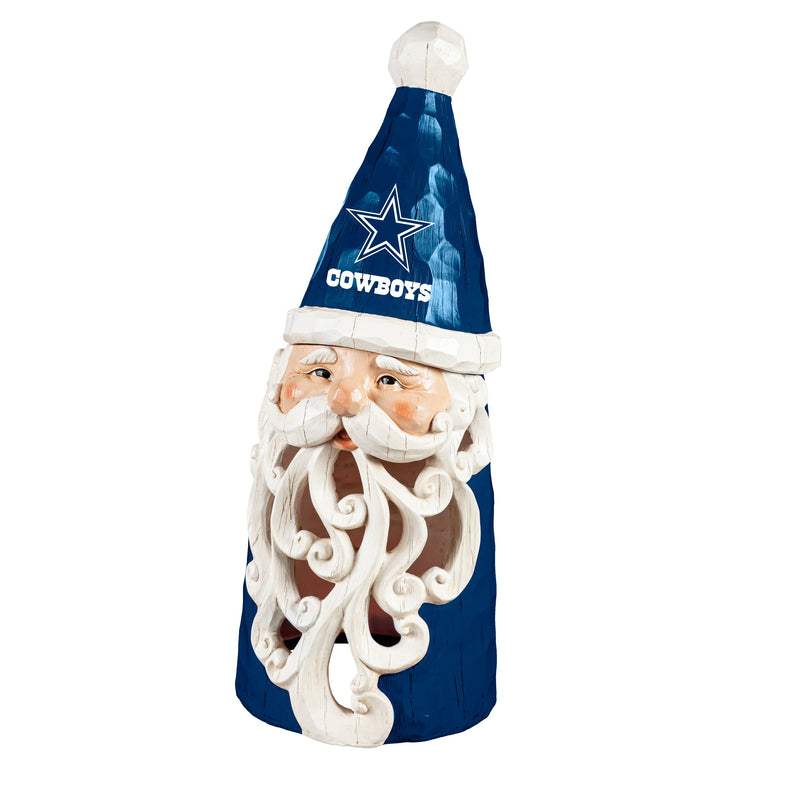 Dallas Cowboys Santa LED Statuary, 26"
