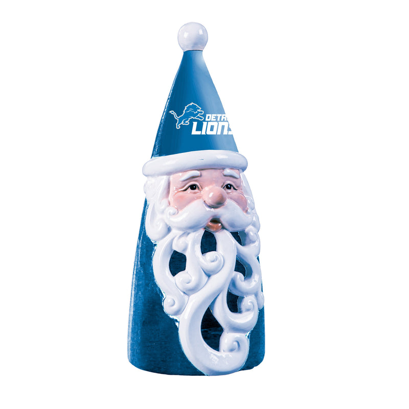 Detroit Lions Santa LED Statuary, 8"