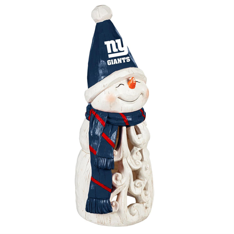 New York Giants Snowman LED Statuary, 26"