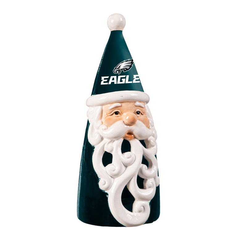 Philadelphia Eagles Santa LED Statuary, 8"