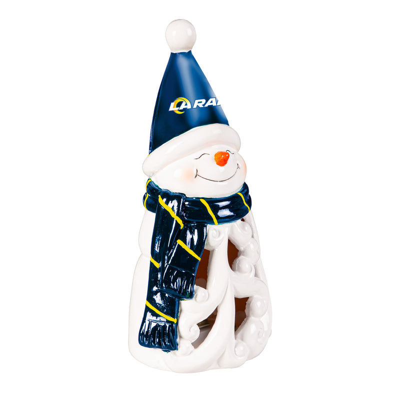 Los Angeles Rams Snowman LED Statuary, 8"