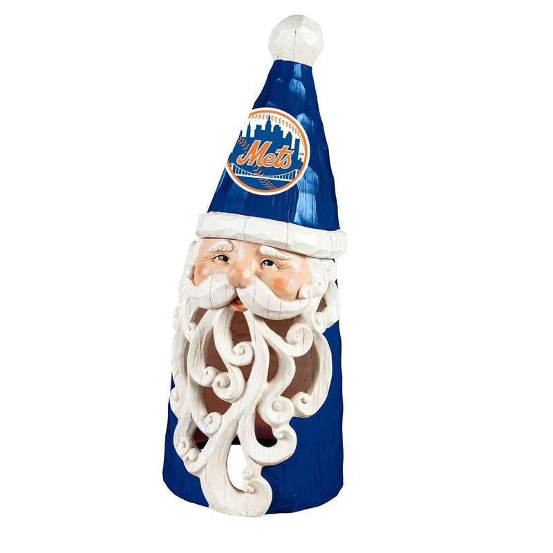 New York Mets Santa LED Statuary, 26"