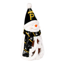 Pittsburgh Pirates Snowman LED Statuary, 8"