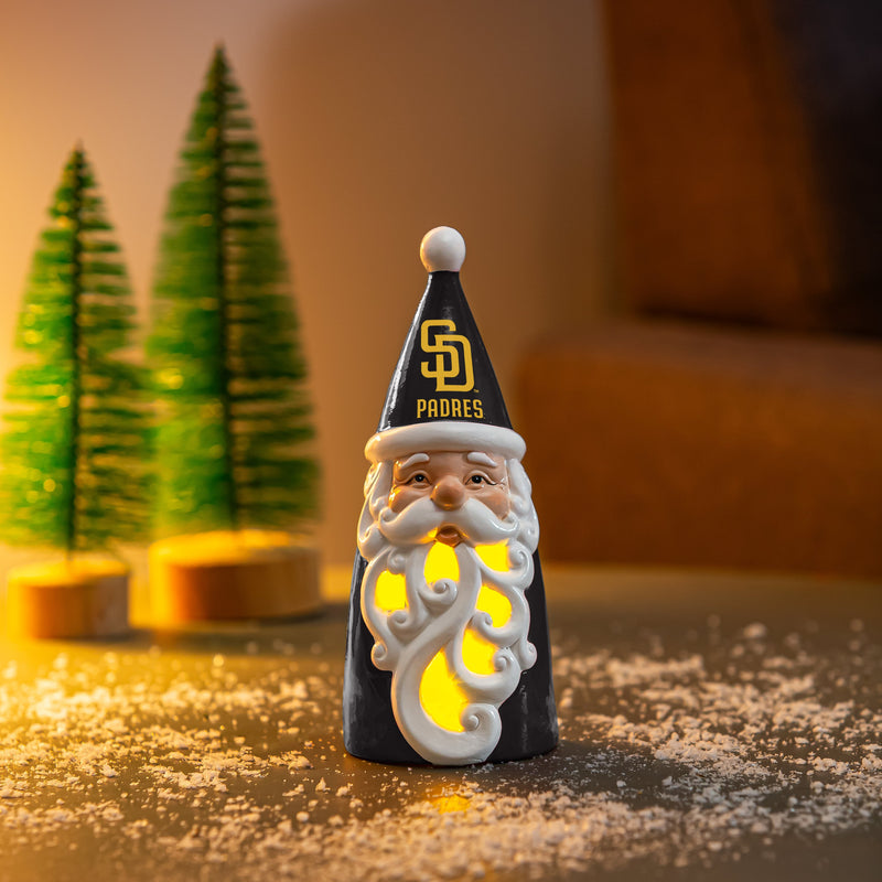 San Diego Padres Santa LED Statuary, 8"