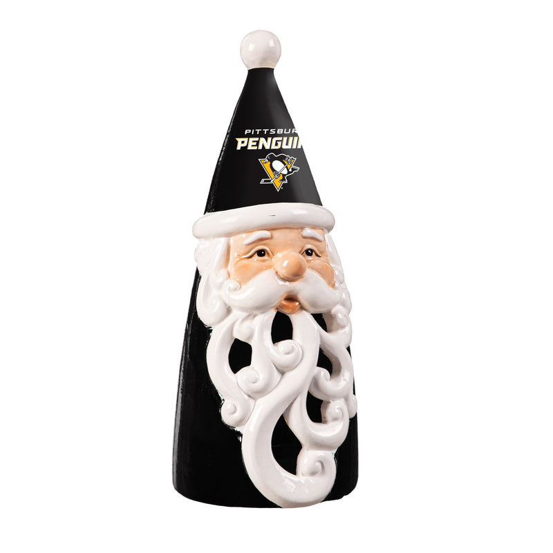 Pittsburgh Penguins Santa LED Statuary, 8"