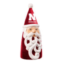 University of Nebraska Santa LED Statuary, 8"