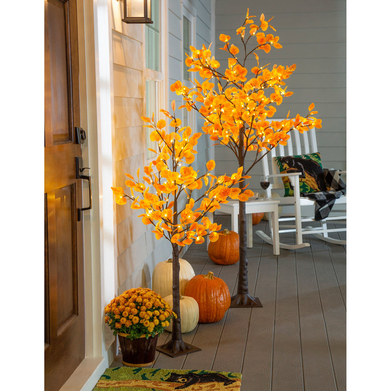Evergreen Home Accents,Fall Eucalyptus Tree 4',7.08x7.08x48 Inches