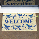 Welcome Birds Coir Mat