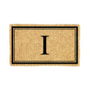 Monogram Coir Mat, Letter  "I"