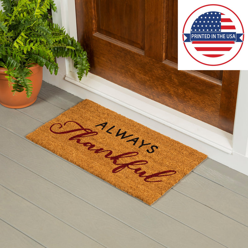 Thankful Coir Mat