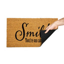 Funny Welcoming Sentiment Coir Mat