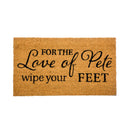 Funny Greeting Coir Mat
