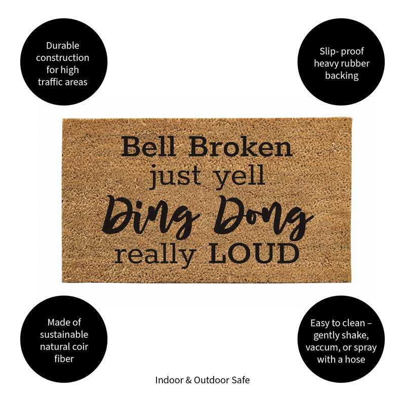Ding Dong Coir Mat