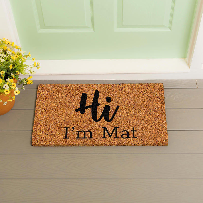 Hi I'm Mat Coir Mat