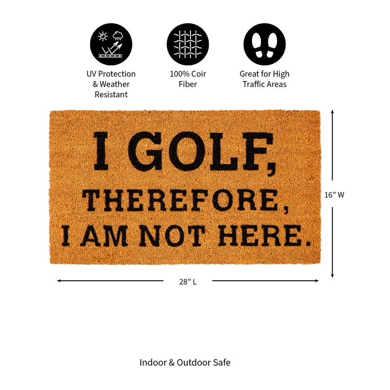 I Golf Coir Mat