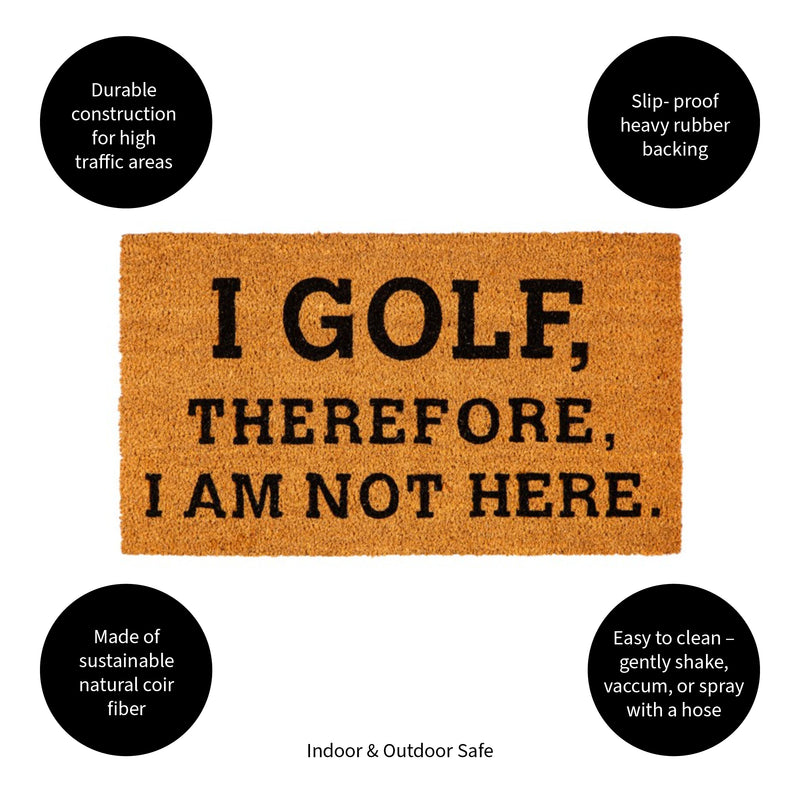I Golf Coir Mat