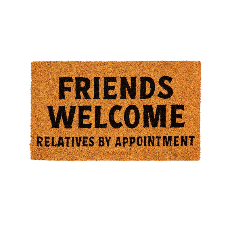 Friends Welcome Coir Mat