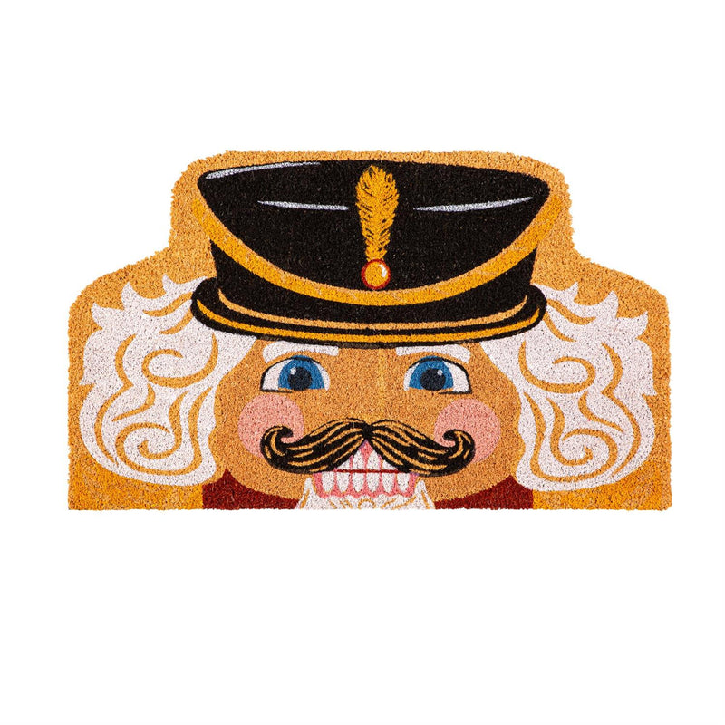 Home for the Holiday Shaped Coir Mat