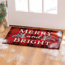 Holiday Salutation Coir Mat