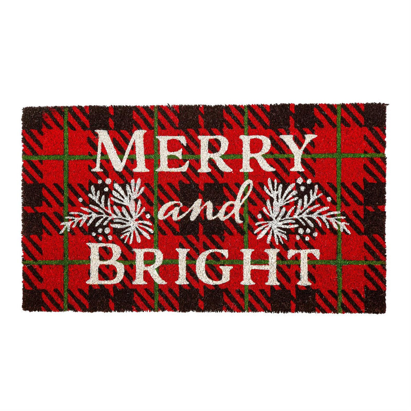 Holiday Salutation Coir Mat