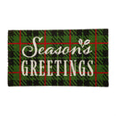 Holiday Salutation Coir Mat