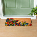 Bold Floral Coir Mat