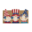 Patriotic Trio Shaped Coir Mat