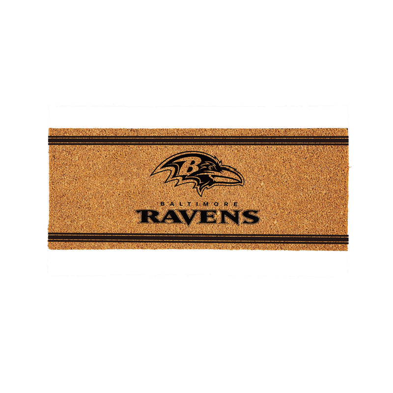 Baltimore Ravens Extra Large One Color Coir Mat, 60"x24"