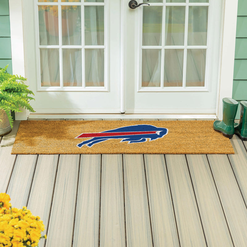 Buffalo Bills Extra Large Full Color Coir Mat, 60"x24"