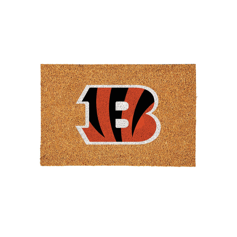 Cincinnati Bengals Large Full Color Coir Mat, 36"x24"