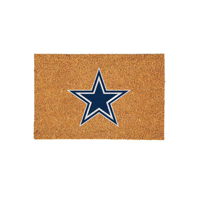 Dallas Cowboys Large Full Color Coir Mat, 36"x24"
