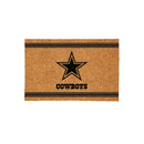 Dallas Cowboys Large One Color Coir Mat, 36"x24"