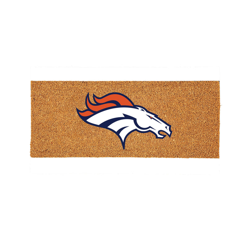 Denver Broncos Extra Large Full Color Coir Mat, 60"x24"