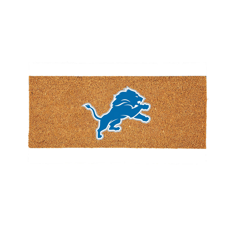 Detroit Lions Extra Large Full Color Coir Mat, 60"x24"