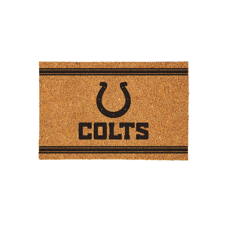 Indianapolis Colts Large One Color Coir Mat, 36"x24"