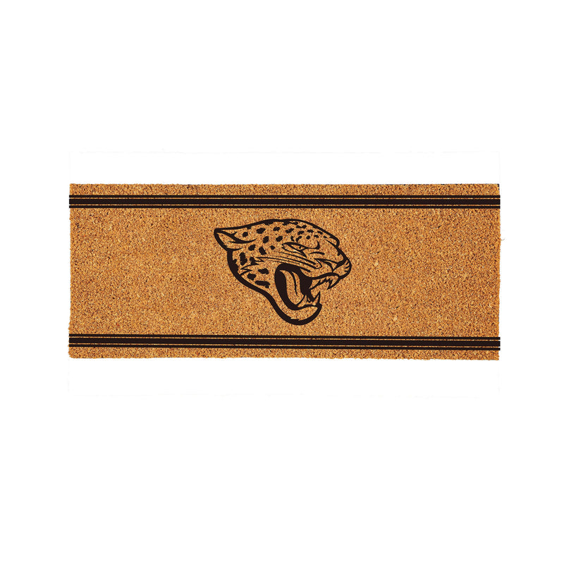 Jacksonville Jaguars Extra Large One Color Coir Mat, 60"x24"