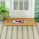 Kansas City Chiefs Large Full Color Coir Mat, 36"x24"